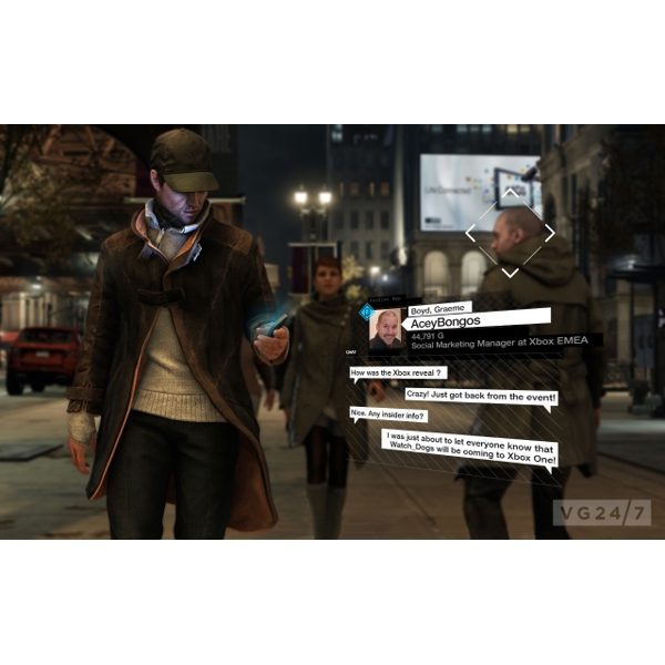 თამაში WATCH DOGS XBOX ONE