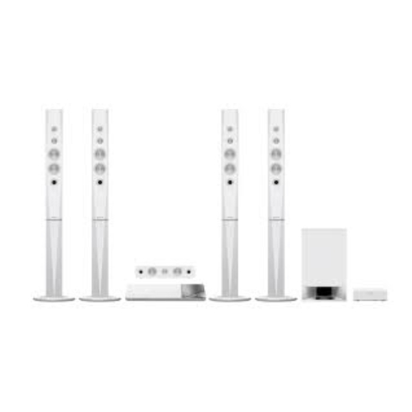 სახლის კინოთეატრი HOME T SONY HOME THEATRES BVD-N9200WL WHITE 3D BLU-RAY 5.1 1200W  FM BLUETOOTH USB HDMI OPTICAL AUDIO ETHERNET NFC ONE-TOUCH MIRRORING & ONE TOUCH LISTENING