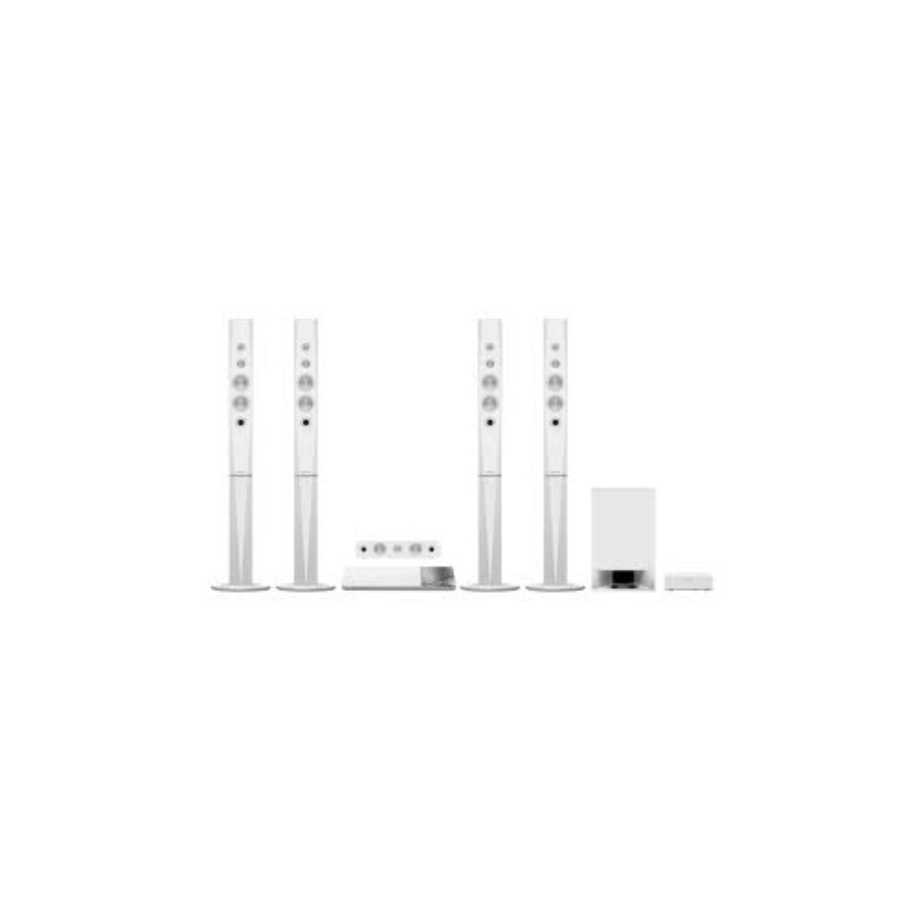 სახლის კინოთეატრი HOME T SONY HOME THEATRES BVD-N9200WL WHITE 3D BLU-RAY 5.1 1200W  FM BLUETOOTH USB HDMI OPTICAL AUDIO ETHERNET NFC ONE-TOUCH MIRRORING & ONE TOUCH LISTENING