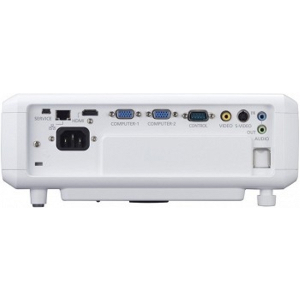  CANON LV-X300 LCD (REFLECTIVE DLP™ CHIP) 4:3  1024X768  1.1XZOOM 3000LUMENS 2300:1 RGB  S-VIDEO RCA AUDIO 3.5MM  RJ-45 USB(SERVICE PORT)