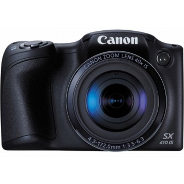 DIGITAL CAMERA CANON POWERSHOT SX410 IS 20.0 MP PROCESSOR  DIGIC 4+ 40X ZOOM  HD VIDEO 3.0 LCD BLACK