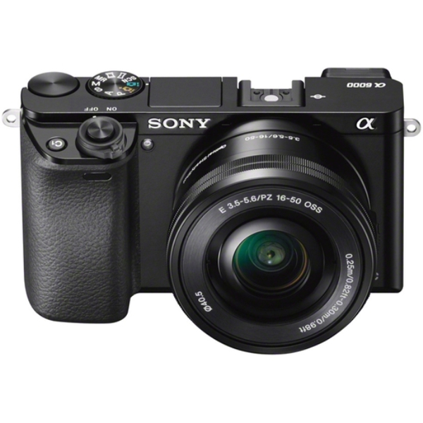 ფოტოაპარატი SONY ALPHA A6000 ILCE-6000Y  MIRRORLESS DIGITAL CAMERA WITH 55-210MM AND 16-50MM POWER ZOOM LENSES