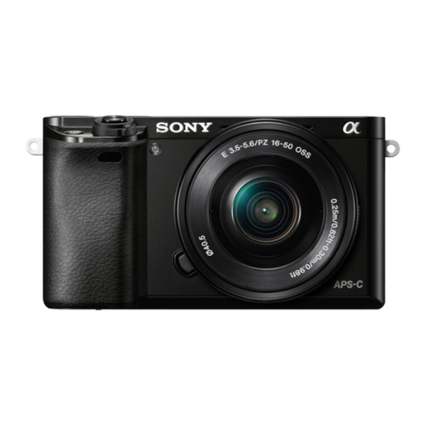 ფოტოაპარატი SONY ALPHA A6000 ILCE-6000Y  MIRRORLESS DIGITAL CAMERA WITH 55-210MM AND 16-50MM POWER ZOOM LENSES