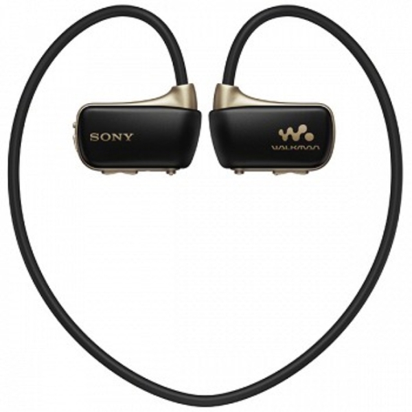 SONY SONYNWZ-W273S AUDIO PLAYER CABLE FREE 4GB WITH WATER RESISTANT  SPORT WALKMAN BLACK