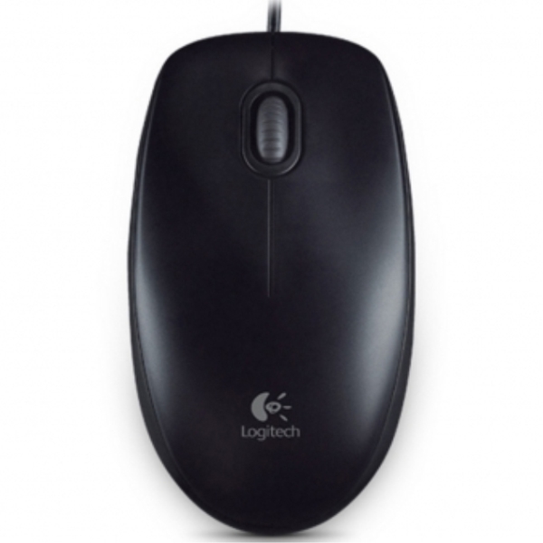 LOGITECHB100 OPTICAL MOUSE BLACK USB 910-003357