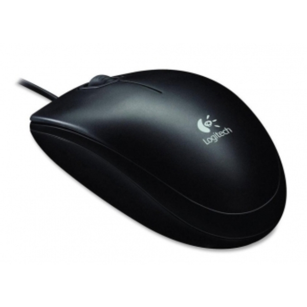 LOGITECHB100 OPTICAL MOUSE BLACK USB 910-003357