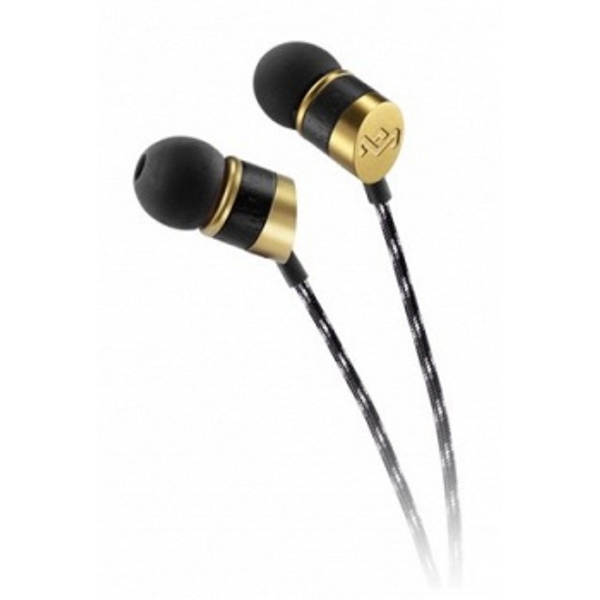  HOUSE OF MARLEY EM-JE033-GN UPLIFT IN-EAR HEADPHONES WITH REMOTE AND MICROPHONE (GRAND)