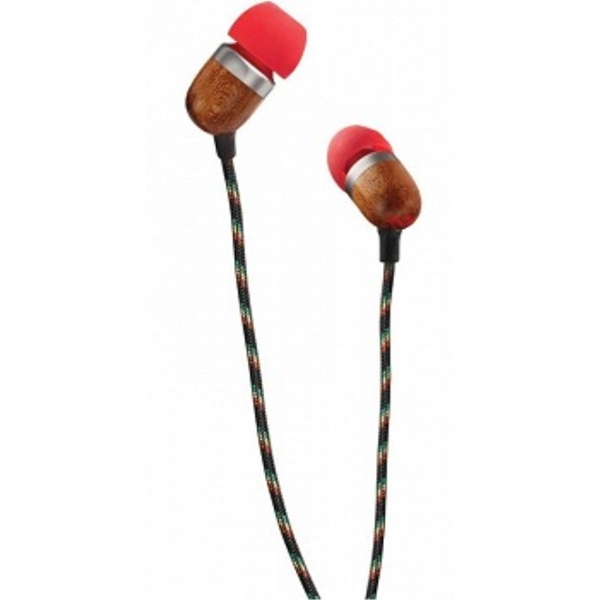 HEADPHONE HOUSE OF MARLEY EM-JE040-FI SMILE JAMAICA IN-EAR HEADPHONES (FIRE)