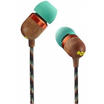  HOUSE OF MARLEY EM-JE040-RA SMILE JAMAICA IN-EAR HEADPHONES (RASTA)