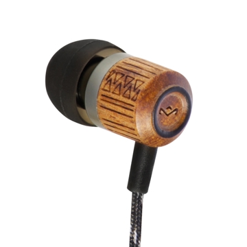  HOUSE OF MARLEY EM-JE051-MI CHANT DRIFT  IN-EAR HEADPHONES WITH  MICROPHONE (MIDNIGHT)