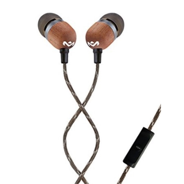  HOUSE OF MARLEY EM-JE051-MI CHANT DRIFT  IN-EAR HEADPHONES WITH  MICROPHONE (MIDNIGHT)