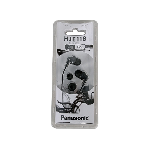 ყურსასმენი PANASONIC PANASONIC RP-HJE118GUK BLACK NO MIC