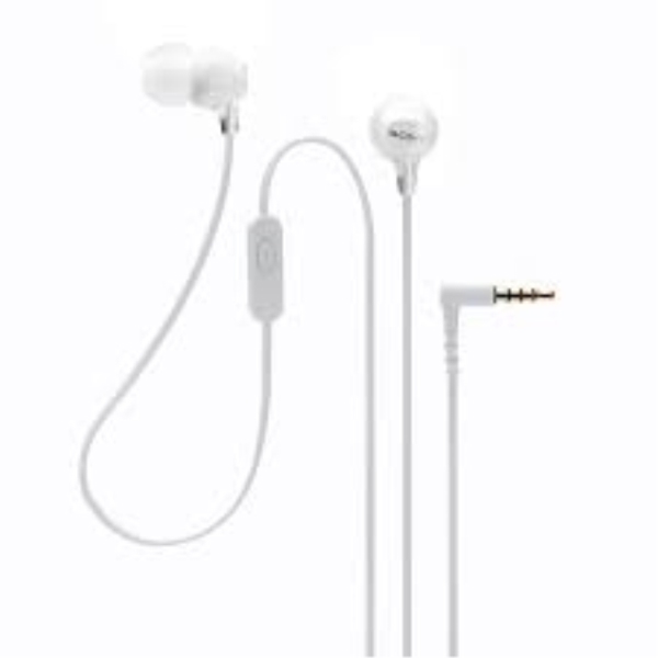 ყურსასმენი SONY SONY MDR-EX15AP IN-EAR HEADPHONES WITH REMOTE BLACK