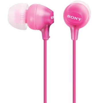 ყურსასმენი SONY MDR-EX15AP IN-EAR HEADPHONES WITH REMOTE PINK