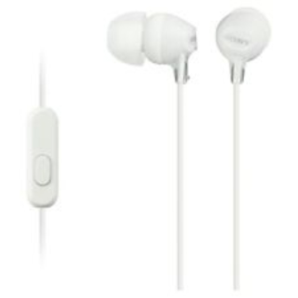 ყურსასმენი  SONY MDR-EX15LPW IN-EAR HEADPHONES WHITE