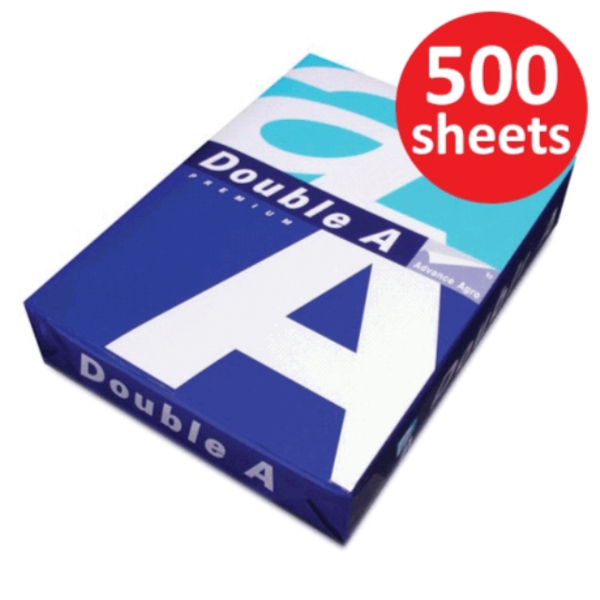 ქაღალდი  DOUBLE A DOUBLE A,  A4  210X297MM , 80GSM, 500 SHEETS