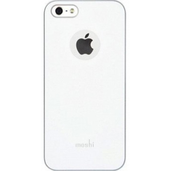 MOBILE CASES APPLE MOSHI IGLAZE  IPHONE 5 SNAP-ON CASE WHITE