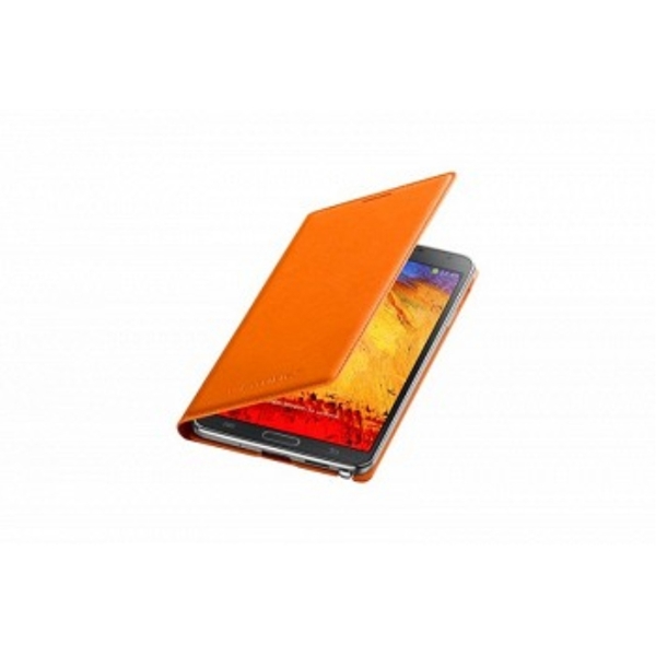 MOBILE CASES SAMSUNG SAMSUNG GALAXY NOTE 3 FLIPWALLET COVER ORANGE