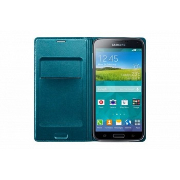 MOBILE CASES SAMSUNG SAMSUNG GALAXY S5  WALLET FLIP  COVER GREEN