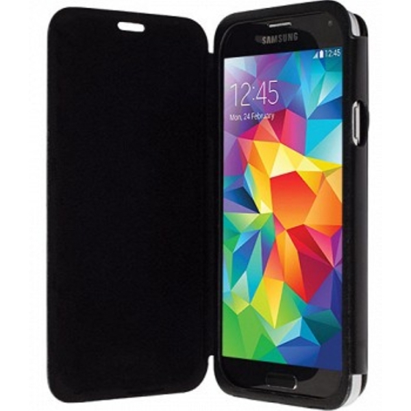 MOBILE CASES SAMSUNG SAMSUNG GALAXY S5 FLIP CASE DONSO BLACK