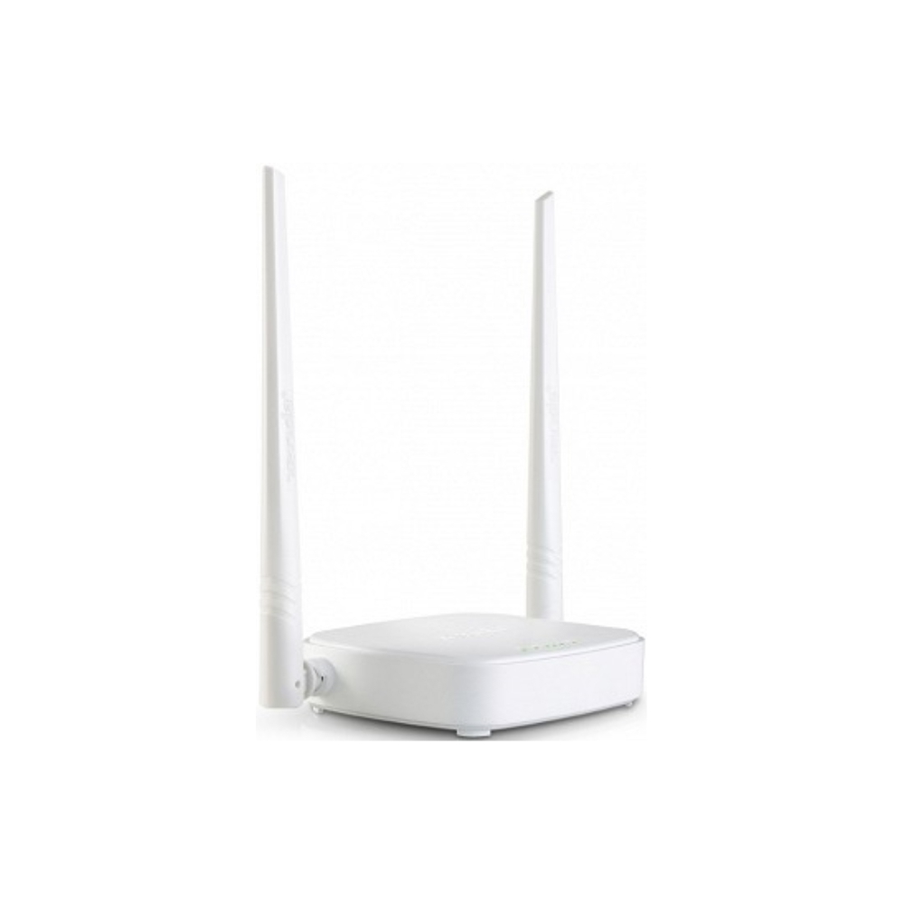 TENDA N301  WIRELESS-ROUTER N300 3 10100MBPS LAN PORTS, 2 FIXED 5DBI NON-DETACHABLE ANTENNAS