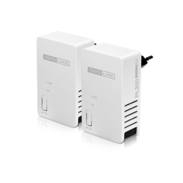 როუტერი NETWORK ACTIVE  TOTOLINK PL200 200MBPS POWER LINE ADAPTER