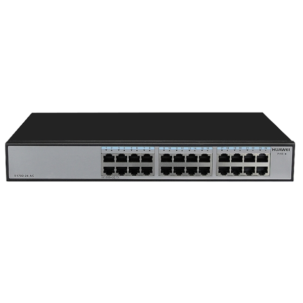 სვიჩი NETWORK ACTIVE  HUAWEI  S1700-24-AC(24 ETHERNET 10100 PORTS,AC 110220V)