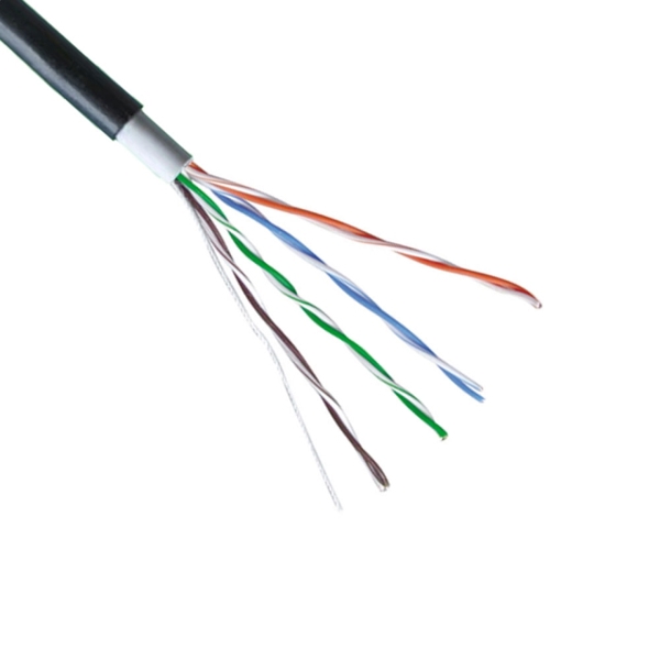 ქსელის კაბელი   OUTDOOR CAT5 UTP CABLE 0.4MM, 305M