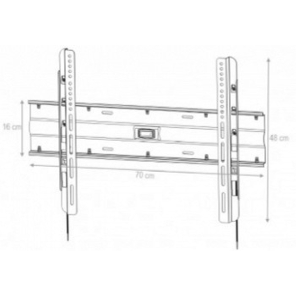  WALL BRAKETS ULTIMATE  SL-700  40"-65"102-165CM  LOCKABLE FIX WALL BRACKET 3.5MM(WALL DISTANCE) VESA(200X200200X400300X400)MM