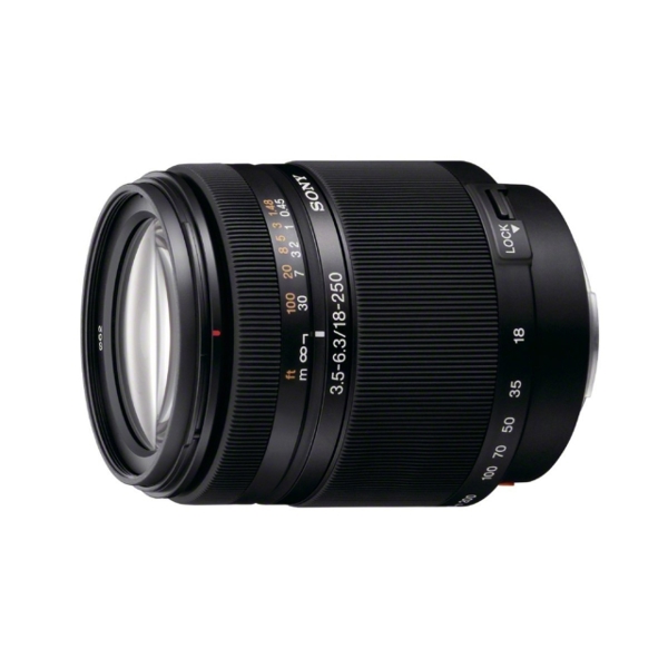 ობიექტივი SONY DIGITAL CAMERA ACCESSORIES SONY SAL18250 ALPHA DT 18-250MM F3.5-6.3 HIGH MAGNIFICATION ZOOM LENS