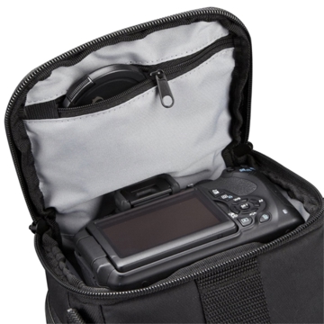 ფოტოაპარატის ჩანთა DIGITAL CAMERA ACCESSORIES BAG  CASE LOGIC  TBC-406 BLACK  (DSLR)