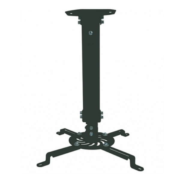 პროექტორის საკიდი BRATECK  BEAMER MOUNTING PRB-18S, CEILING, PROFILE 380-580MM, TILT ±15°,SWIVEL ±15°,ROTATE 360,,RATED LOAD 13.5KG29.7LBS, MOUNTING RANGE 54-320MM,