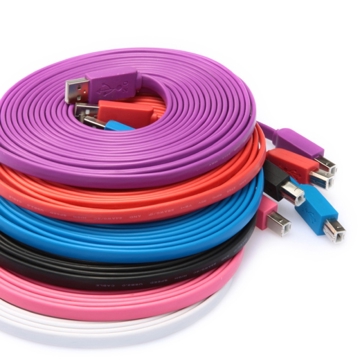 კაბელი  FLAT USB EXTENSION CABLE 5M