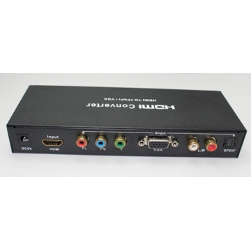 ადაპტერი  HDMI TO VGA+YPBPR CONVERTER