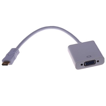 კაბელი  MINI HDMI MALE TO VGA FEMALE ADAPTER