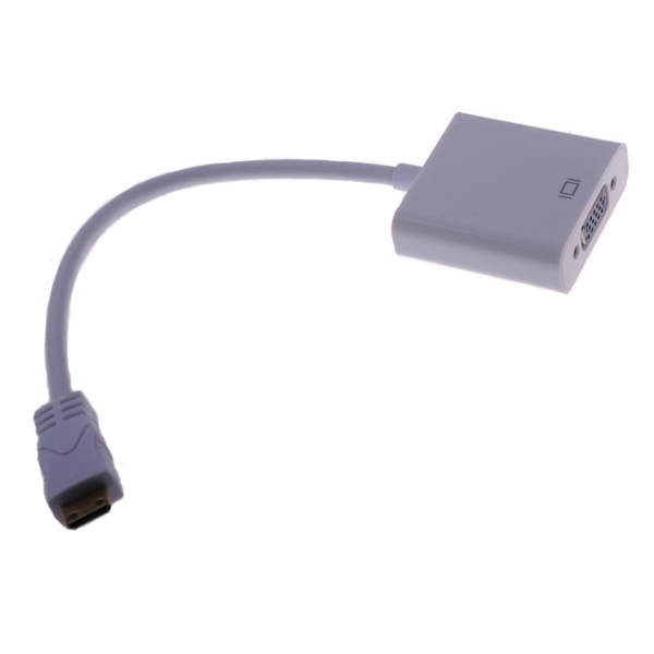 კაბელი  MINI HDMI MALE TO VGA FEMALE ADAPTER