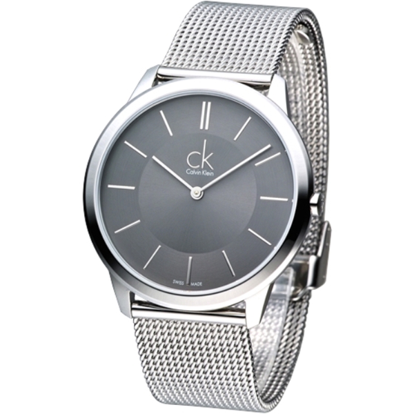 CALVIN KLEIN MEN'S MINIMAL WATCH