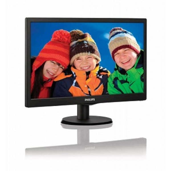  PHILIPS 18.5" (47.0CM) 193V5LSB210 LED 5MS 1366X768  1000:1 170*160* 200CDM2 VGA VESA