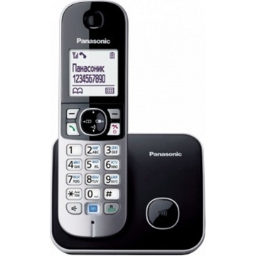  PANASONIC CORDLESS KX-TG6811RUB  BLACK