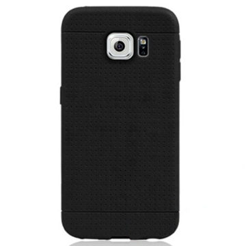 მობილურის ქეისი MOBILE CASES SAMSUNG TPU PROTECTIVE CASE FOR SAMSUNG GALAXY S6 EDGE HONEYCOMB SURFACE (BLACK) O-S6EG-6592A