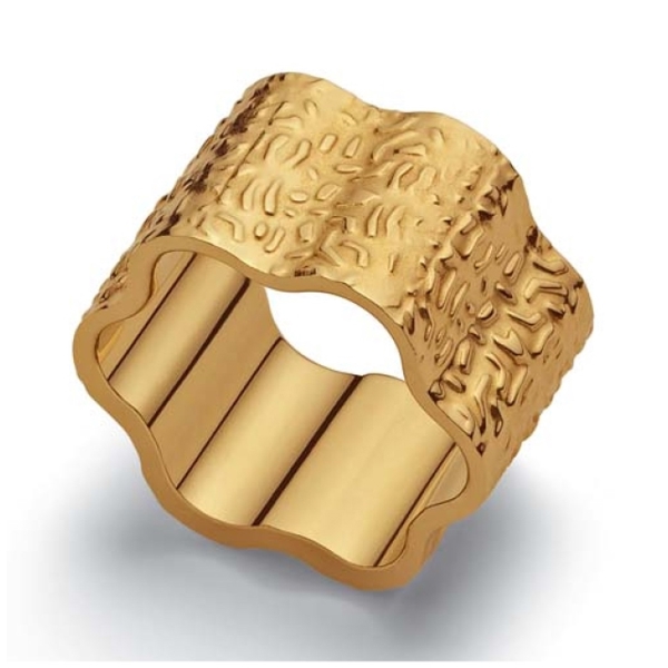 Swatch Bijoux Florecita Yellow Gold Ring  -JRJ013-7