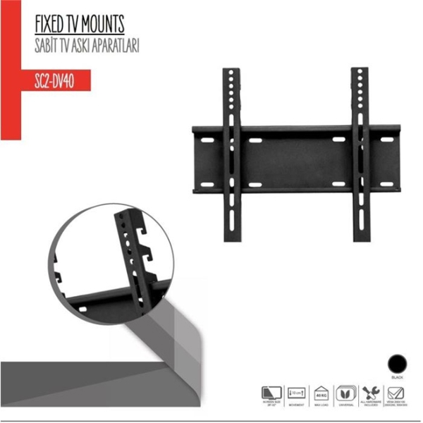 SILVERCREST SC2 DV40 26"-47" TV MOUNT