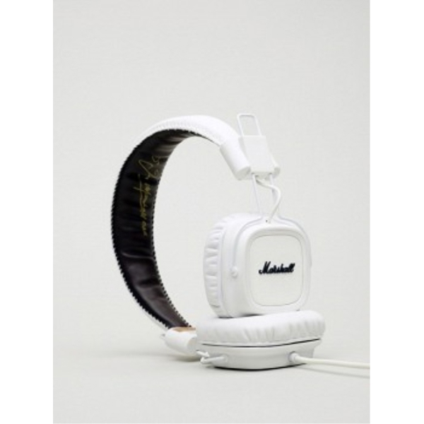 MARSHALL MAJOR White Headphones white Mic & Remote