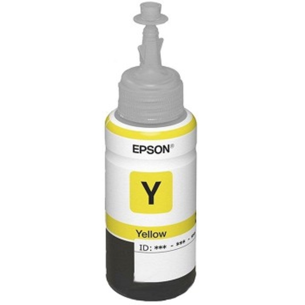 Epson L800 Yellow ink bottle 70ml (10 x 15 - 1800 Photo Pages)C13T67344A