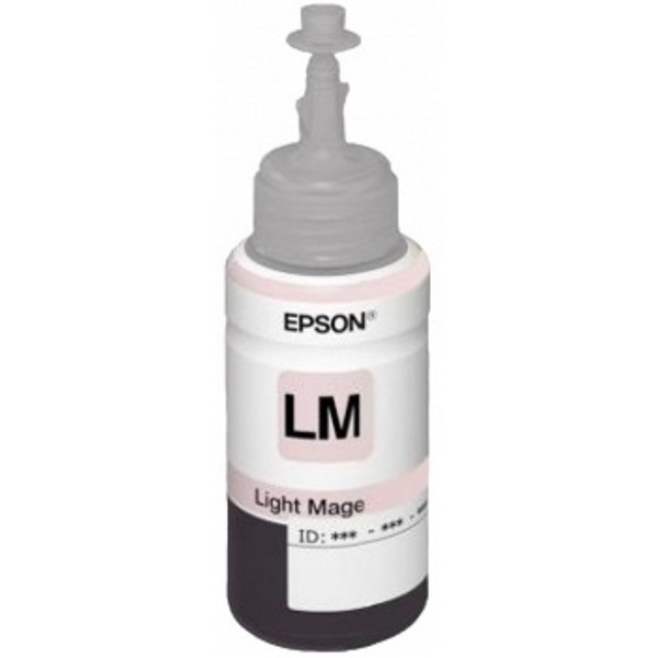 Epson L800 Light Magenta ink bottle 70ml (10 x 15 - 1800 Photo Pages) C13T67364A