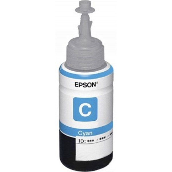 Epson L800 Cyan ink bottle 70ml (10 x 15 - 1800 Photo Pages) C13T67324A