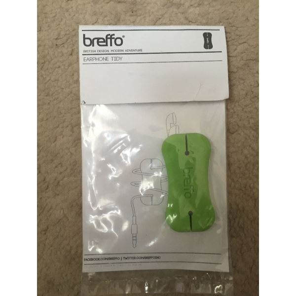 Breffo Earphone Tidy Green, 110881