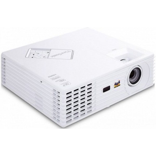 PROJECTOR VIEWSONIC PJD7822HDL WHITE 0.65" DIGITAL MICROMIRROR DEVICE  3D 1920X1080  3200LUMENS 15000:1 RS-232 USB VGA  2XHDMI WITH 3D BLU-RAY READY 1X2W