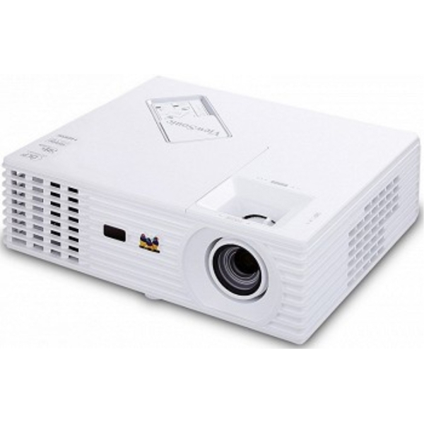 PROJECTOR VIEWSONIC PJD7822HDL WHITE 0.65" DIGITAL MICROMIRROR DEVICE  3D 1920X1080  3200LUMENS 15000:1 RS-232 USB VGA  2XHDMI WITH 3D BLU-RAY READY 1X2W