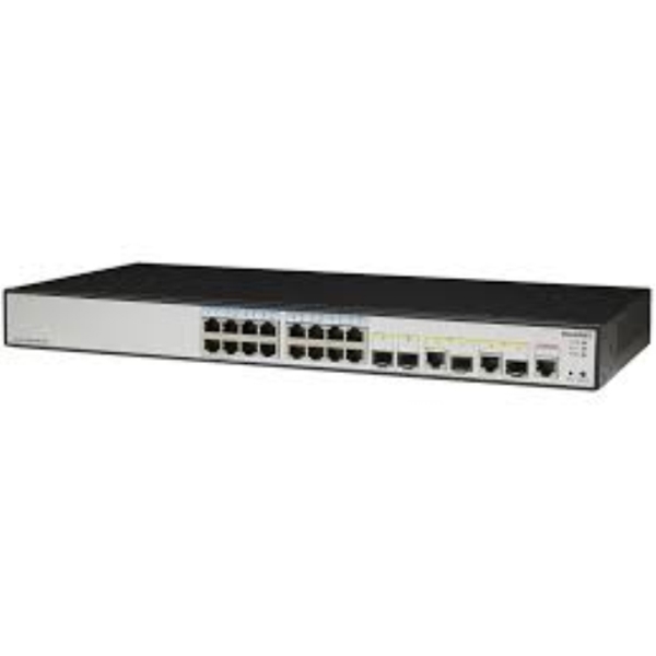 სვიჩი NETWORK ACTIVE  HUAWEI  S1720-20GFR-4TP(16 ETHERNET 101001000 PORTS,2 GIG SFP AND 2 DUAL-PURPOSE 101001000 OR SFP,AC 110220V)